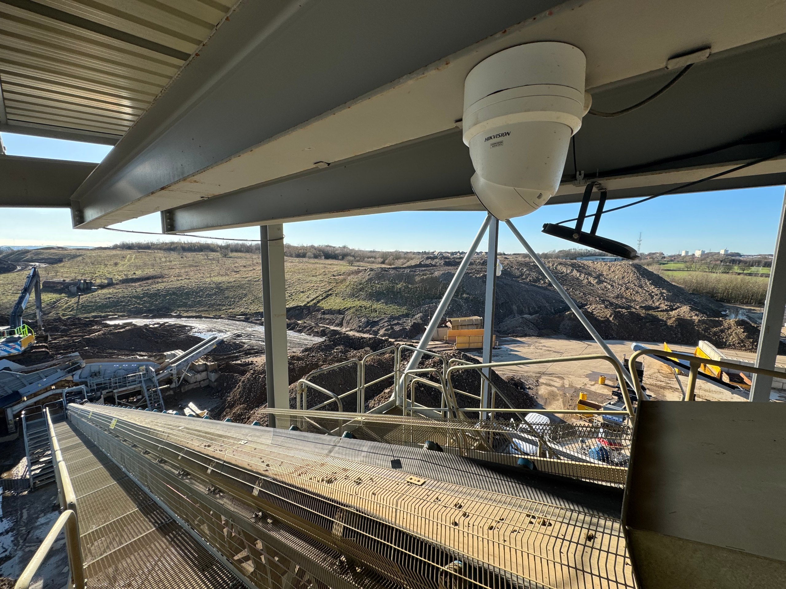 CCTV Installation, Recycling Facility, Trafford Park